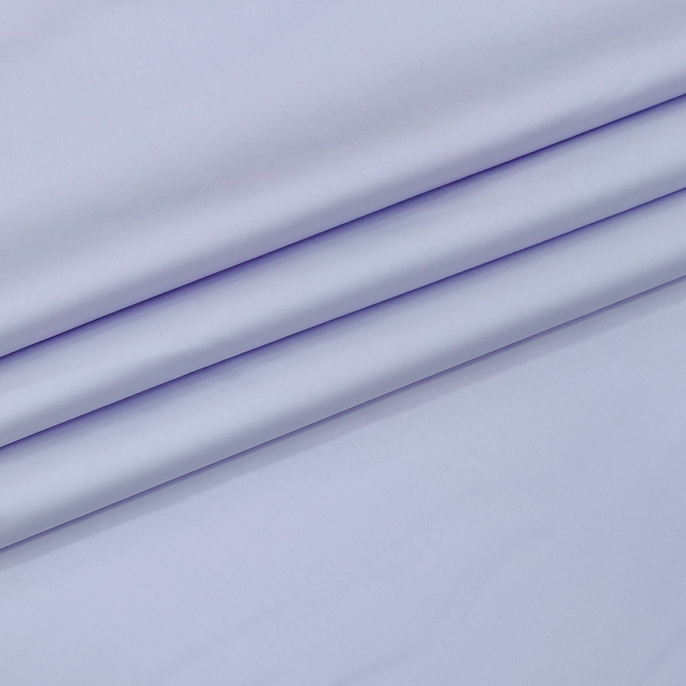 Shirt Fabric Donear Super Fine 60s Giza Cotton Satin Plain Colour Soft Lavender